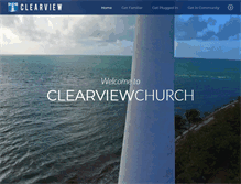 Tablet Screenshot of clearviewbc.org